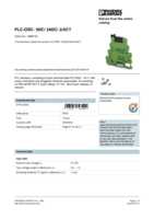 Datenblatt zu Phoenix Contact 2980144, EAN: 4017918727499
