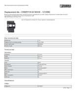 Datenblatt zu Phoenix Contact 1212082, EAN: 4046356454520 Datenblatt zu Phoenix Contact 1212082, EAN: 4046356454520