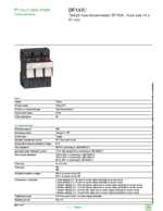 Datenblatt zu Schneider Electric DF143C, EAN: 3389119407410 Datenblatt zu Schneider Electric DF143C, EAN: 3389119407410