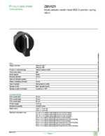 Datenblatt zu Schneider Electric ZB5AD5, EAN: 3389110905199