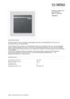 Datenblatt zu Siedle 200038873-00, EAN: 4015739388738