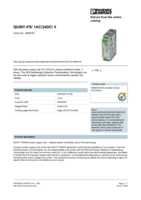 Datenblatt zu Phoenix Contact 2866750, EAN: 4046356113786