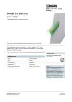 Datenblatt zu Phoenix Contact 1827596, EAN: 4017918050153 Datenblatt zu Phoenix Contact 1827596, EAN: 4017918050153