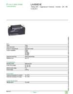 Datenblatt zu Schneider Electric LA4SKE1E, EAN: 3389110564037 Datenblatt zu Schneider Electric LA4SKE1E, EAN: 3389110564037