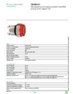Datenblatt zu Schneider Electric ZB4BH43, EAN: 3389110890396