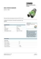 Datenblatt zu Phoenix Contact 1683471, EAN: 4017918166939