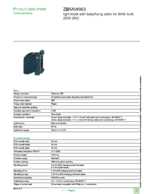 Datenblatt zu Schneider Electric ZB5AW063, EAN: 3389110909753