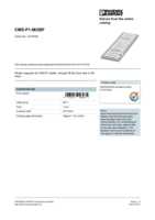 Datenblatt zu Phoenix Contact 5144709, EAN: 4017918946975