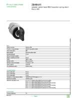 Datenblatt zu Schneider Electric ZB4BG05, EAN: 3389110109290