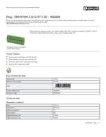Datenblatt zu Phoenix Contact 1832620, EAN: 4017918122010