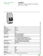 Datenblatt zu Schneider Electric GB2DB16, EAN: 3389110865516
