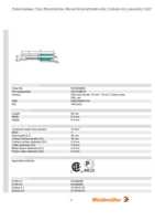 Datenblatt zu Weidmüller 9019250000, EAN: 4008190041410
