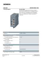 Datenblatt zu Siemens 6GK50050BA001AB2, EAN: 4019169853903