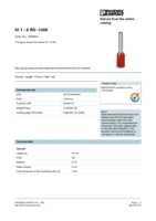 Datenblatt zu Phoenix Contact 3200904, EAN: 4017918094454