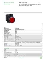 Datenblatt zu Schneider Electric XB5AW34M5, EAN: 3389110904147