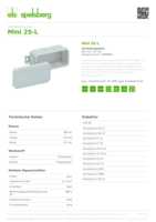 Datenblatt zu Spelsberg 31090801, EAN: 4013902020041 Datenblatt zu Spelsberg 31090801, EAN: 4013902020041