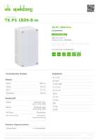 Datenblatt zu Spelsberg 10591001, EAN: 4013902861149 Datenblatt zu Spelsberg 10591001, EAN: 4013902861149