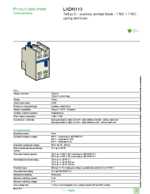 Datenblatt zu Schneider Electric LADN113, EAN: 3389110820997 Datenblatt zu Schneider Electric LADN113, EAN: 3389110820997