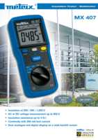 Datenblatt zu Chauvin Arnoux MX0407, EAN: 3760171416587