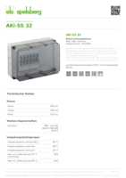 Datenblatt zu Spelsberg 76232501, EAN: 4013902885374 Datenblatt zu Spelsberg 76232501, EAN: 4013902885374