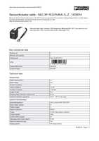 Datenblatt zu Phoenix Contact 1435014, EAN: 4046356413398 Datenblatt zu Phoenix Contact 1435014, EAN: 4046356413398