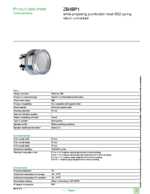 Datenblatt zu Schneider Electric ZB4BP1, EAN: 3389110887976