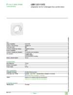 Datenblatt zu Schneider Electric GBK1201100S, EAN: 3606480397851 Datenblatt zu Schneider Electric GBK1201100S, EAN: 3606480397851