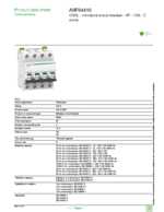 Datenblatt zu Schneider Electric A9F94410, EAN: 3606480084324