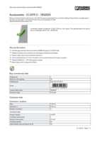 Datenblatt zu Phoenix Contact 1852024, EAN: 4017918108908