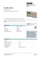 Datenblatt zu Phoenix Contact 2961105, EAN: 4017918130893