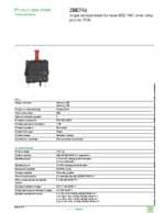 Datenblatt zu Schneider Electric ZBE702, EAN: 3389110089523