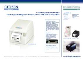Datenblatt zu CITIZEN CTS2000RSEWHL