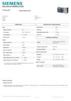 Datenblatt zu Siemens 6SL35250PE255AA1, EAN: 4019169458627