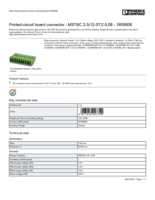 Datenblatt zu Phoenix Contact 1809608, EAN: 4017918047740