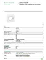 Datenblatt zu Schneider Electric GBK0600703F, EAN: 3606480397790 Datenblatt zu Schneider Electric GBK0600703F, EAN: 3606480397790