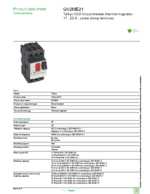 Datenblatt zu Schneider Electric GV2ME21, EAN: 3389110343212