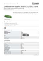 Datenblatt zu Phoenix Contact 1778056, EAN: 4017918039929