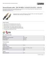 Datenblatt zu Phoenix Contact 1424104, EAN: 4046356693097 Datenblatt zu Phoenix Contact 1424104, EAN: 4046356693097