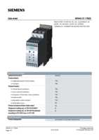 Datenblatt zu Siemens 3RW40271TB05, EAN: 4011209691742