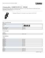 Datenblatt zu Phoenix Contact 1205448, EAN: 4017918116842 Datenblatt zu Phoenix Contact 1205448, EAN: 4017918116842