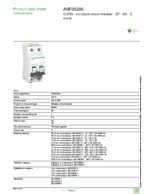 Datenblatt zu Schneider Electric A9F05206, EAN: 3606480441387