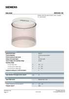 Datenblatt zu Siemens 8WD44001AE, EAN: 4011209496897