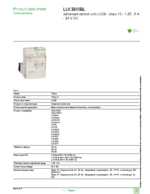 Datenblatt zu Schneider Electric LUCB05BL, EAN: 3389110364088 Datenblatt zu Schneider Electric LUCB05BL, EAN: 3389110364088
