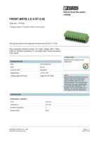 Datenblatt zu Phoenix Contact 1777329, EAN: 4017918039479