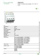Datenblatt zu Schneider Electric A9F04470, EAN: 3606480440885