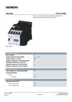 Datenblatt zu Siemens 3TH43910BB4, EAN: 4011209049734