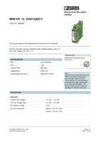 Datenblatt zu Phoenix Contact 2866284, EAN: 4017918960902