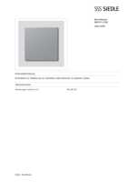 Datenblatt zu Siedle 200016941-01, EAN: 4015739169412