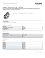 Datenblatt zu Phoenix Contact 2867843, EAN: 4046356046923 Datenblatt zu Phoenix Contact 2867843, EAN: 4046356046923