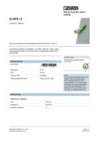 Datenblatt zu Phoenix Contact 1852121, EAN: 4017918109004